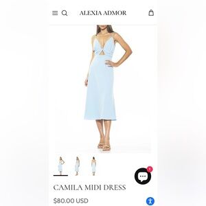 Alexia Admor Camila Midi Dress